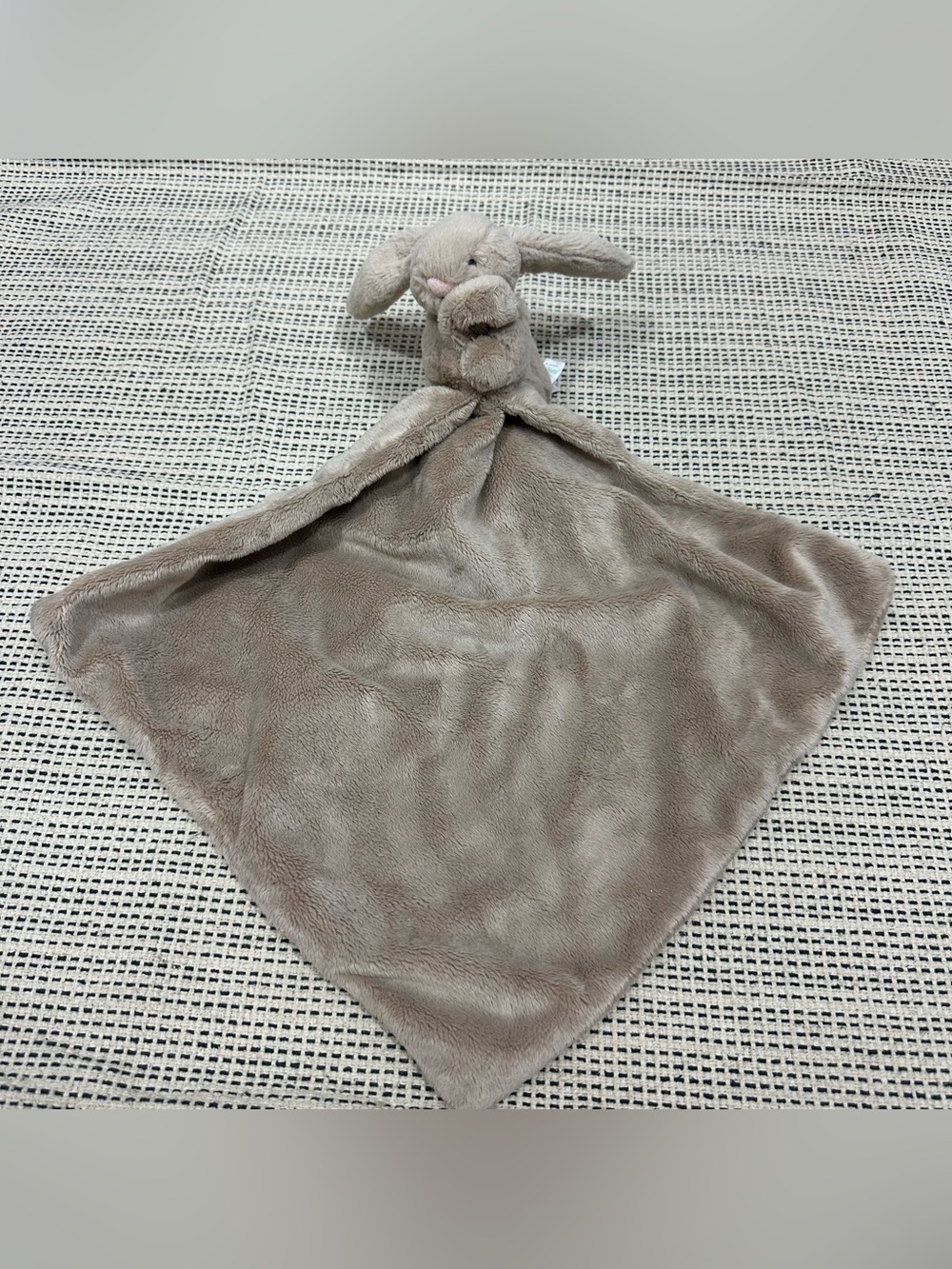 Jellycat Baby Bashful Beige Bunny Soother Blanket